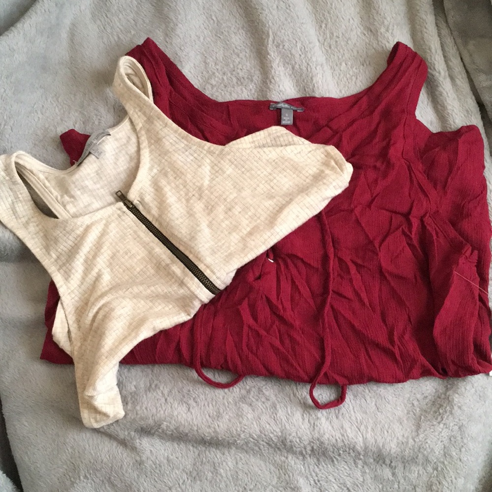 Set of 2 Charlotte Russe tops